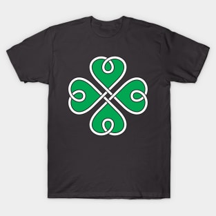 Celtic Knot 4 Leaf Clover #1 T-Shirt